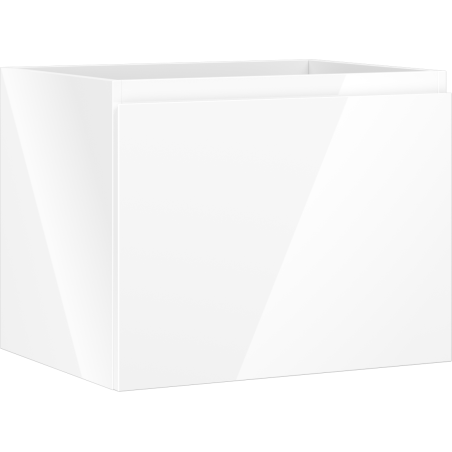 Mexen Orio fürdőszobai mosdó alatti szekrény 60 cm, 1 fiók, fényes fehér - 91A10-06047-1-BF00