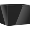 Mexen Orio dulap baie sub chiuvetă 60 cm, 1 sertar, negru lucios - 91A10-06047-1-BF70