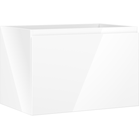 Mexen Orio alatti fürdőszobai szekrény 70 cm, 1 fiók, fényes fehér - 91A10-07047-1-BF00