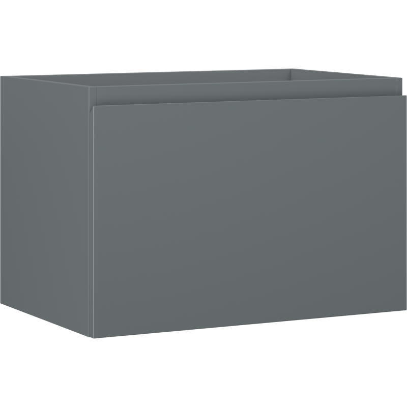 Mexen Orio fürdőszobai szekrény mosdó alá 70 cm, 1 fiók, grafit matt - 91A10-07047-1-BF66