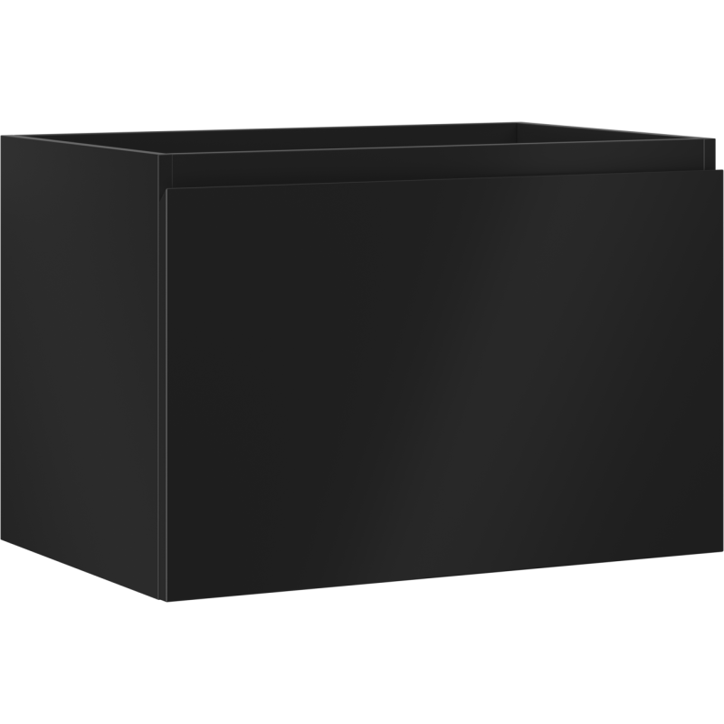 Mexen Orio dulap baie cu lavoar 70 cm, 1 sertar, negru mat - 91A10-07047-1-BF71