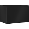 Mexen Orio dulap baie sub chiuvetă 70 cm, 1 sertar, negru mat - 91A10-07047-1-BF71