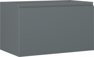Mexen Orio dulap baie sub lavoar 80 cm, 1 sertar, grafit mat - 91A10-08047-1-BF66