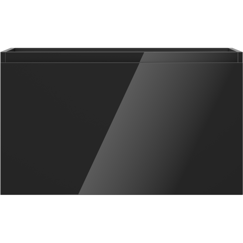Mexen Orio dulap de baie sub chiuvetă 80 cm, 1 sertar, negru lucios - 91A10-08047-1-BF70
