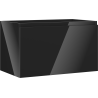 Mexen Orio dulap baie pentru chiuvetă 80 cm, 1 sertar, negru lucios - 91A10-08047-1-BF70