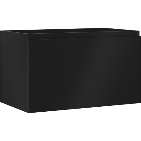 Mexen Orio fürdőszobai mosdó alatti szekrény, 80 cm, 1 fiók, fekete matt - 91A10-08047-1-BF71