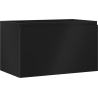 Mexen Orio fürdőszobai mosdó alatti szekrény, 80 cm, 1 fiók, fekete matt - 91A10-08047-1-BF71