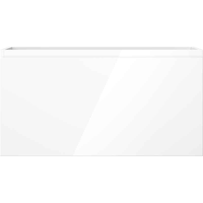 Mexen Orio fürdőszobai szekrény mosdó alatti 90 cm, 1 fiók, fényes fehér - 91A10-09047-1-BF00