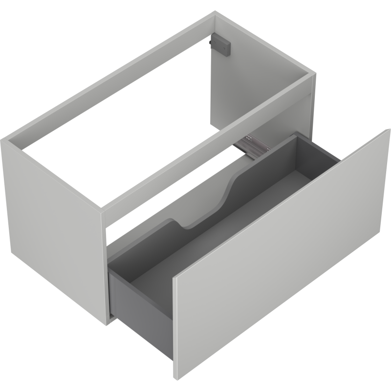 Mexen Orio dulap lavoar baie 90 cm, 1 sertar, gri mat - 91A10-09047-1-BF62