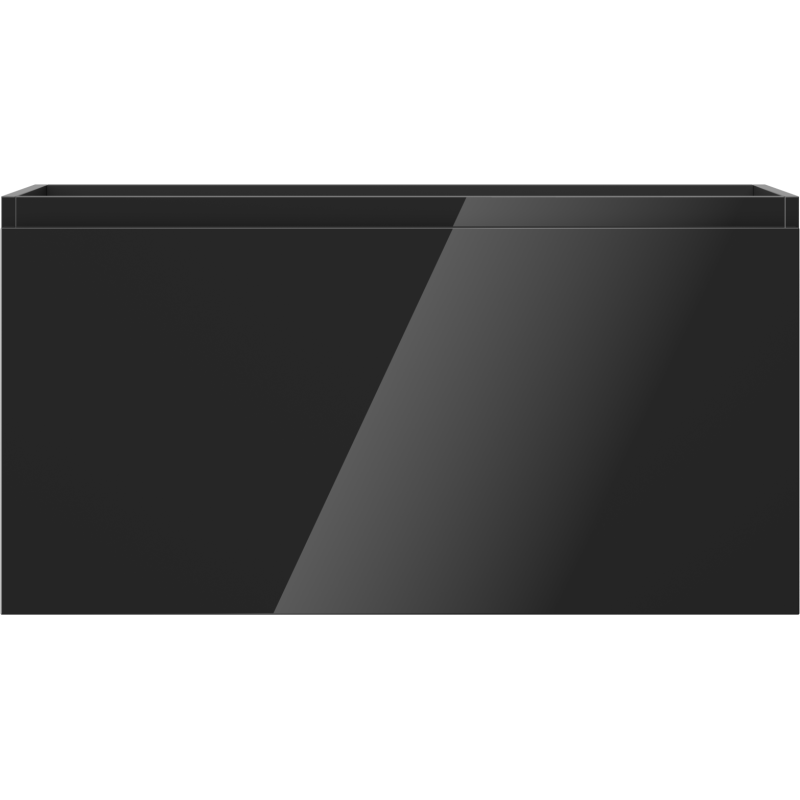 Mexen Orio dulap baie sub chiuvetă 90 cm, 1 sertar, negru lucios - 91A10-09047-1-BF70