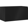 Mexen Orio dulap baie sub lavoar 90 cm, 1 sertar, negru mat - 91A10-09047-1-BF71