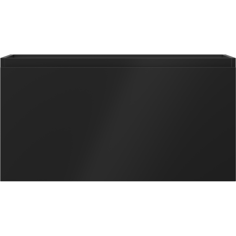 Mexen Orio dulap baie pentru lavoar 90 cm, 1 sertar, negru mat - 91A10-09047-1-BF71