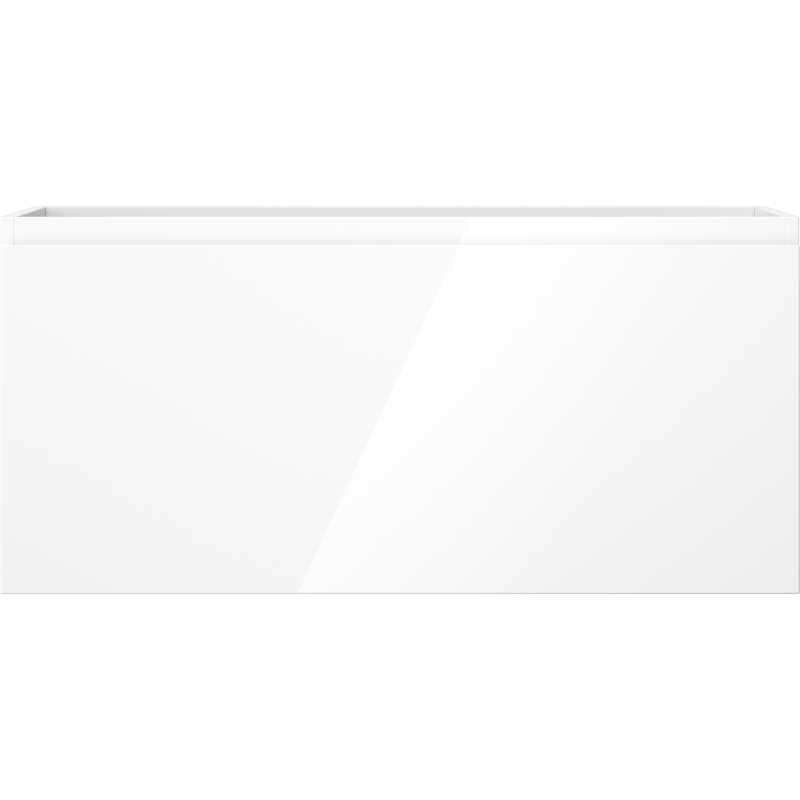 Mexen Orio fürdőszobai szekrény mosdó alá 100 cm, 1 fiók, fehér fényes - 91A10-10047-1-BF00