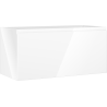 Mexen Orio dulap baie sub chiuvetă 100 cm, 1 sertar, alb lucios - 91A10-10047-1-BF00