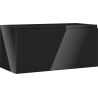 Mexen Orio dulap baie sub lavoar 100 cm, 1 sertar, negru lucios - 91A10-10047-1-BF70