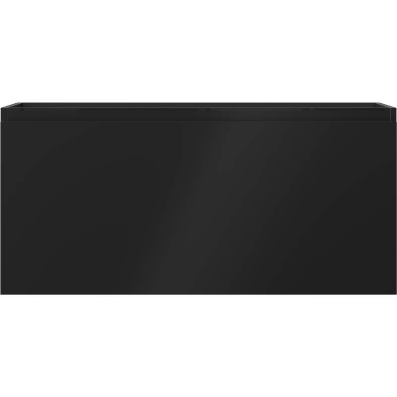 Mexen Orio dulap de baie sub chiuvetă 100 cm, 1 sertar, negru mat - 91A10-10047-1-BF71