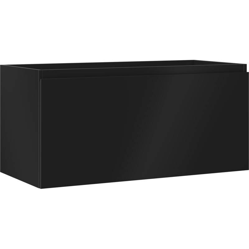 Mexen Orio dulap de baie sub chiuvetă 100 cm, 1 sertar, negru mat - 91A10-10047-1-BF71