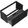 Mexen Orio dulap baie sub chiuvetă 100 cm, 1 sertar, negru mat - 91A10-10047-1-BF71