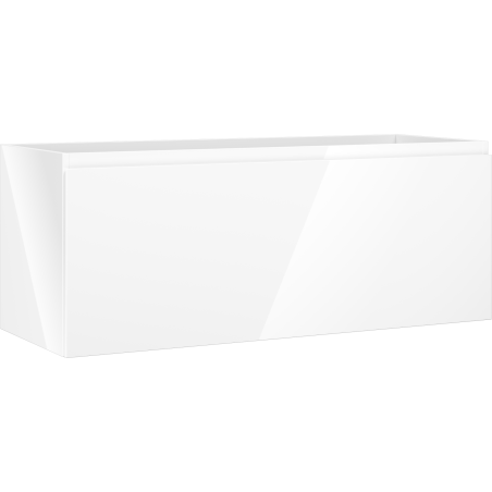 Mexen Orio dulap baie pentru lavoar 120 cm, 1 sertar, alb lucios - 91A10-12047-1-BF00