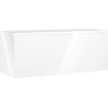 Mexen Orio dulap de baie sub lavoar 120 cm, 1 sertar, alb lucios - 91A10-12047-1-BF00