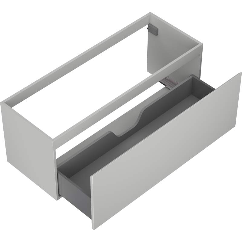 Mexen Orio dulap baie sub lavoar 120 cm, 1 sertar, gri mat - 91A10-12047-1-BF62