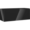 Mexen Orio dulap baie sub chiuvetă 120 cm, 1 sertar, negru lucios - 91A10-12047-1-BF70