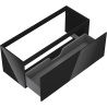 Mexen Orio dulap baie sub chiuvetă 120 cm, 1 sertar, negru lucios - 91A10-12047-1-BF70