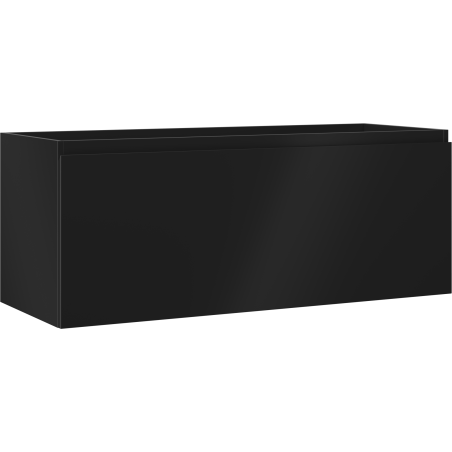 Mexen Orio fürdőszobai szekrény mosdó alá 120 cm, 1 fiók, fekete matt - 91A10-12047-1-BF71