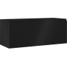 Mexen Orio cabinet baie sub chiuvetă 120 cm, 1 sertar, negru mat - 91A10-12047-1-BF71