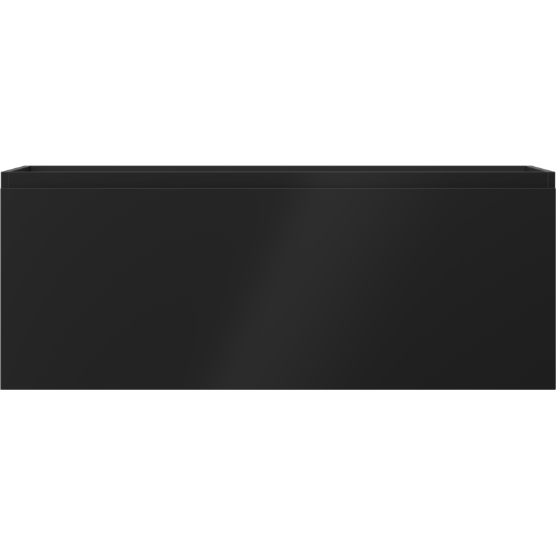 Mexen Orio dulap de baie sub lavoar 120 cm, 1 sertar, negru mat - 91A10-12047-1-BF71