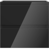 Dulap baie Mexen Orio pentru lavoar 50 cm, 2 sertare, negru lucios - 91A10-05047-2-BFF70