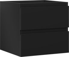 Mexen Orio dulap de baie sub lavoar 50 cm, 2 sertare, negru mat - 91A10-05047-2-BFF71
