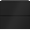 Mexen Orio dulap baie pentru chiuvetă 50 cm, 2 sertare, negru mat - 91A10-05047-2-BFF71