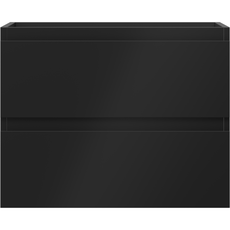 Mexen Orio dulap baie sub chiuvetă 60 cm, 2 sertare, negru mat - 91A10-06047-2-BFF71