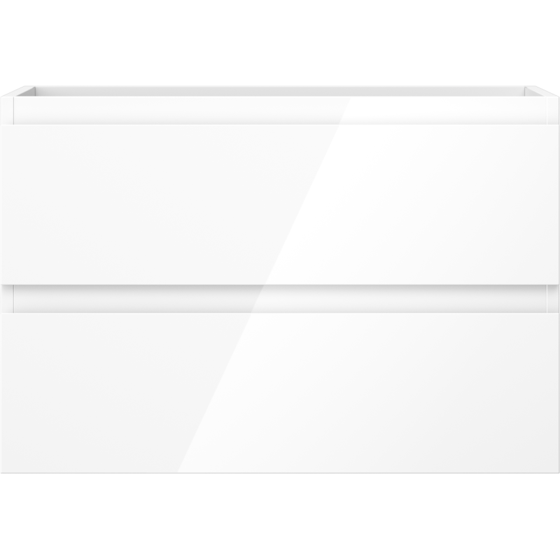 Mexen Orio dulap baie sub lavoar 70 cm, 2 sertare, alb lucios - 91A10-07047-2-BFF00