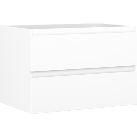 Mexen Orio fürdőszobai mosdószekrény 70 cm, 2 fiók, fehér matt - 91A10-07047-2-BFF01