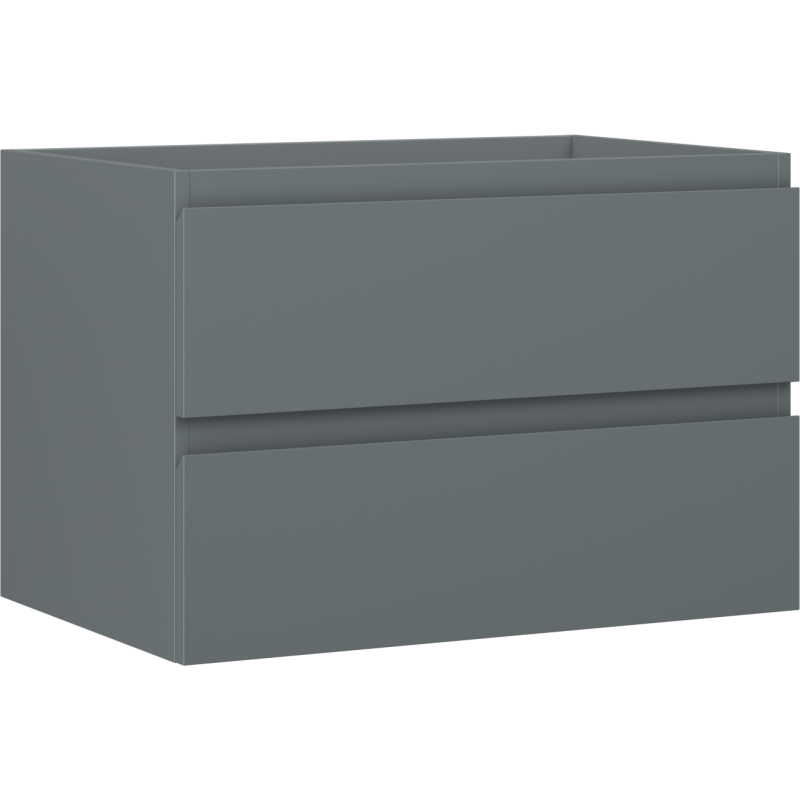 Mexen Orio dulap baie sub lavoar 70 cm, 2 sertare, grafit mat - 91A10-07047-2-BFF66