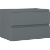 Mexen Orio dulap baie sub chiuvetă 70 cm, 2 sertare, grafit mat - 91A10-07047-2-BFF66