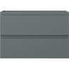 Mexen Orio dulap baie sub chiuvetă 70 cm, 2 sertare, grafit mat - 91A10-07047-2-BFF66