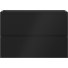 Mexen Orio dulap de baie sub lavoar, 70 cm, 2 sertare, negru mat - 91A10-07047-2-BFF71