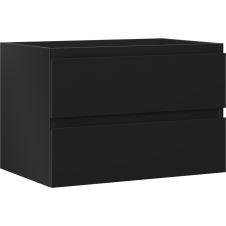 Mexen Orio dulap baie sub chiuvetă 70 cm, 2 sertare, negru mat - 91A10-07047-2-BFF71