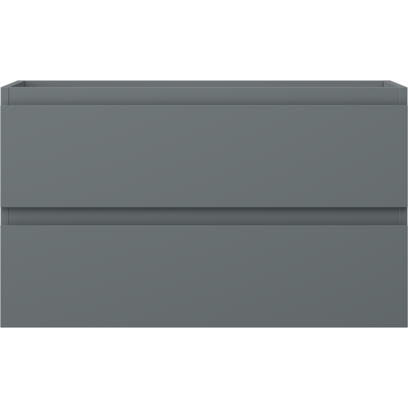Mexen Orio dulap baie sub chiuvetă 80 cm, 2 sertare, grafit mat - 91A10-08047-2-BFF66
