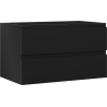Mexen Orio dulap de baie pentru lavoar 80 cm, 2 sertare, negru mat - 91A10-08047-2-BFF71