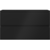 Mexen Orio dulap de baie pentru lavoar 80 cm, 2 sertare, negru mat - 91A10-08047-2-BFF71
