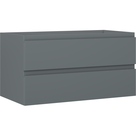 Mexen Orio dulap baie pentru chiuvetă 90 cm, 2 sertare, grafit mat - 91A10-09047-2-BFF66
