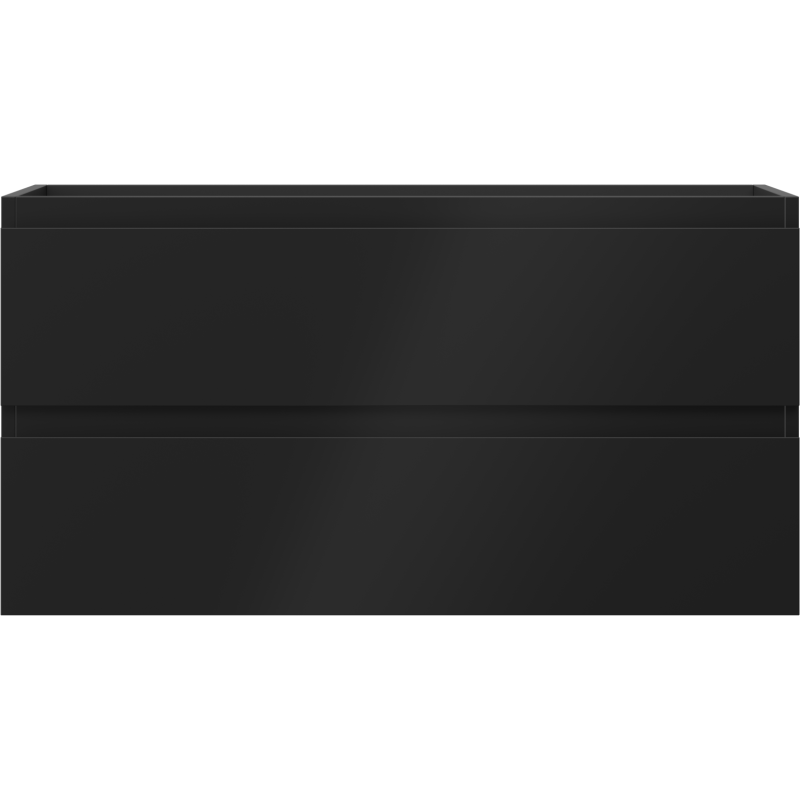 Mexen Orio dulap baie sub chiuvetă 90 cm, 2 sertare, negru mat - 91A10-09047-2-BFF71