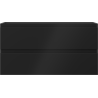 Mexen Orio dulap baie sub chiuvetă 90 cm, 2 sertare, negru mat - 91A10-09047-2-BFF71