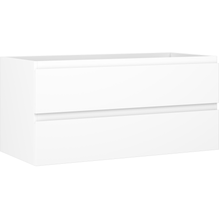 Mexen Orio fürdőszobai szekrény mosdó alá 100 cm, 2 fiók, fehér matt - 91A10-10047-2-BFF01