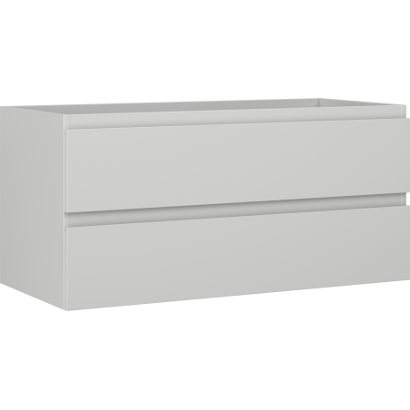 Mexen Orio dulap baie sub lavoar 100 cm, 2 sertare, gri mat - 91A10-10047-2-BFF62