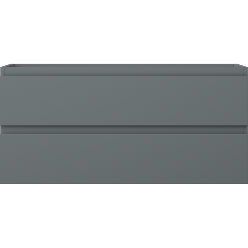Mexen Orio dulap baie pentru lavoar 100 cm, 2 sertare, grafit mat - 91A10-10047-2-BFF66